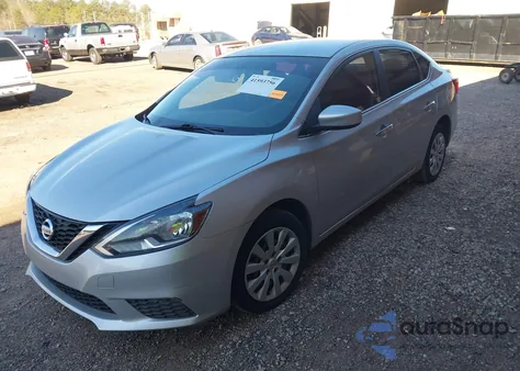 2016 Nissan Sentra S из США, поврежденный, VIN 3N1AB7AP1GY241538